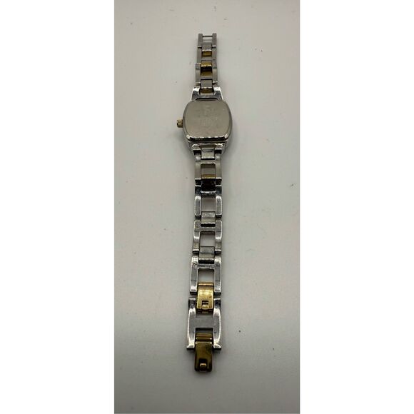 Fossil F2 Silver Tone Oval FaceCase Link Bracelet Band Watch Stainless Steel - Picture 5 of 10